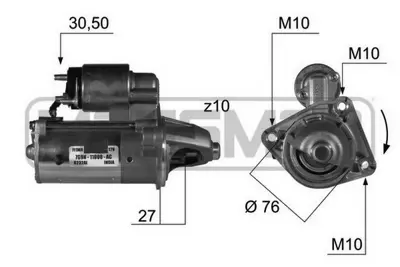 ERA 220420A Mars Motoru 31268033AA 7G9N11000AC