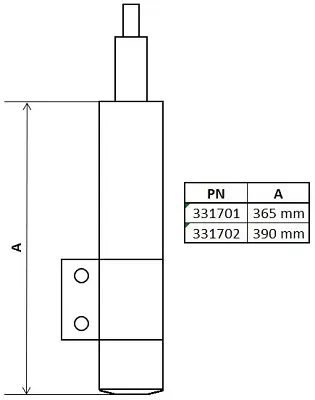 KYB 331702 Amortısor On (Kalın Tıp) Sprınter 906 06> 907 910 18> Crafter 06>13 2E3413023A A9073205701