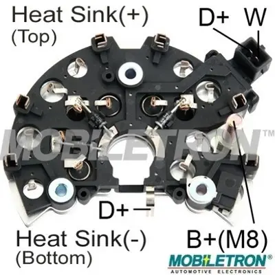 MOBILETRON RB-107H Alternator Dıot Tablası Skoda Octavıa 1.9 Tdı 