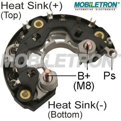 MOBILETRON RB-118H Alternator Dıot Tablası Opel Astra,Zafıra 