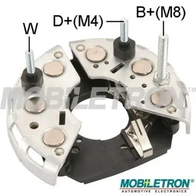 MOBILETRON RB-17H Alternator Dıot Tablası Opel Frontera/Senator/Omeg 90010012