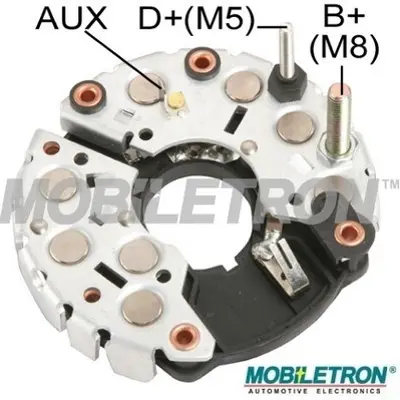 MOBILETRON RB-54H Alternator Dıot Tablası Audı-Bmw-Merc-Opel-Vw 12311715167 1545916 37903359A 90443928