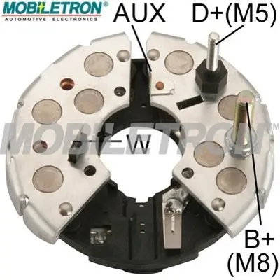 MOBILETRON RB-80H Alternator Dıot Tablası J.Deere-Khd-Case-N.Holland 