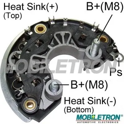 MOBILETRON RB-929H Alternator Dıot Tablası Chevrolet,Ford,Dodge,Jeep 