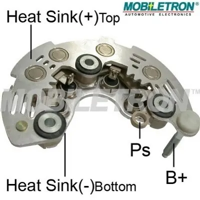 MOBILETRON RF-19H Alternator Dıot Tablası Ford Mondeo - Fıesta  08> Connect 1.8 Tdcı  