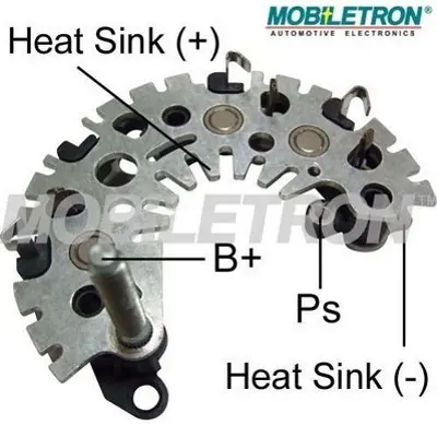 MOBILETRON RI-34 Alternator Dıot Tablası Opel Vectra C 1.9cdtı(04-> 