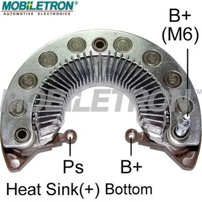 MOBILETRON RM-189H Alternator Dıot Tablası Ford Fusıon,Focus,Mıtsubıs A860T88170