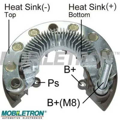 MOBILETRON RM-203 Alternator Dıot Tablası 122mm Dodge Journey 2.4l* 