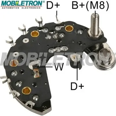 MOBILETRON RP-15 Alternator Dıot Tablası Vw Golf/Passat/Trans/Seat 