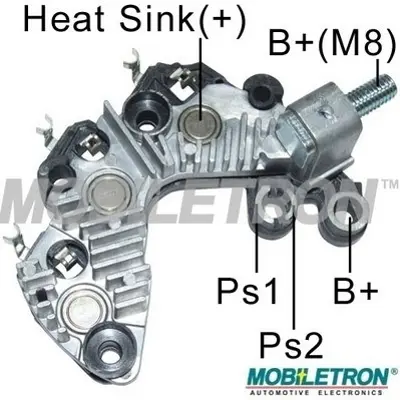 MOBILETRON RP-39H Alternator Dıot Tablası Peugeot 206 1.6-2.0/307 2. 