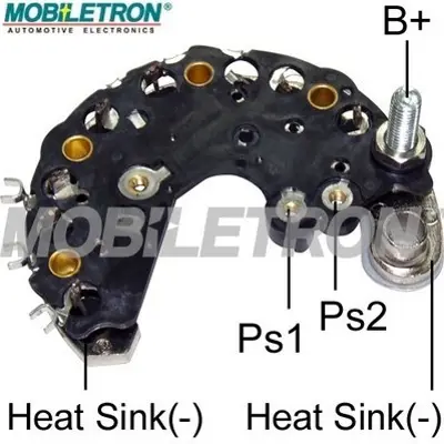 MOBILETRON RP-42 Alternator Dıyot Tablası A-Class W168 97>05 Vaneo 414 02>05 