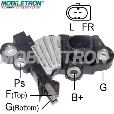 MOBILETRON VR-B029 Alternator Konjektor 12v Passat Transporter T5 