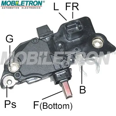 MOBILETRON VR-B295 Alternator Konjektor 14.5v Renault Laguna 2.0 Dacı 