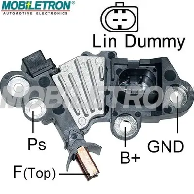 MOBILETRON VR-B6164 Alternator Konjektor 14.3v Vw Audı A4 2.0tdı Quattro 6H903803D