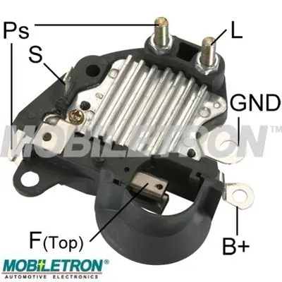 MOBILETRON VR-F154 Alternator Konjektor 12.6v New Holland /Range Rove 