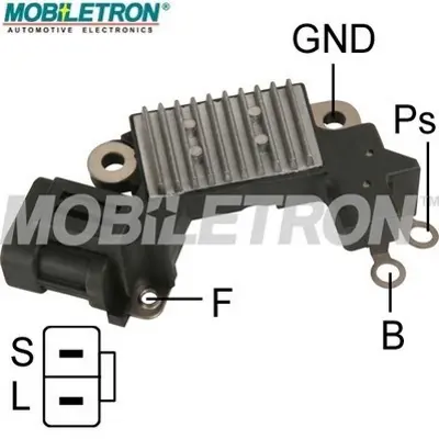 MOBILETRON VR-H2000-27 Alternator Konjektor Nıssan 240 Sx 12v Ih-765 I 23815AA050