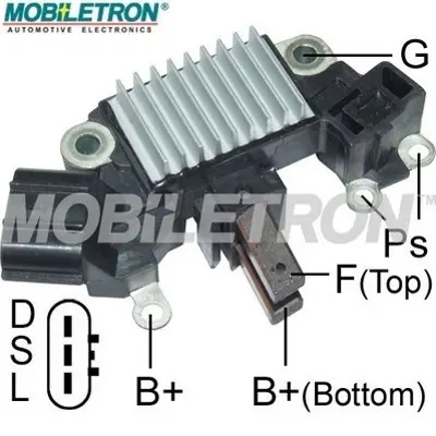 MOBILETRON VR-H2000-63 Alternator Konjektor 14.3v. Subaru Legacy-Qutback 