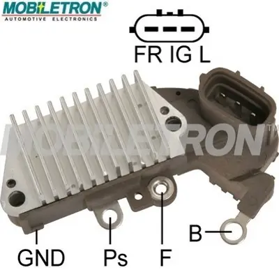 MOBILETRON VR-H2005-62A Alternator Konjektor Toyota 12v 