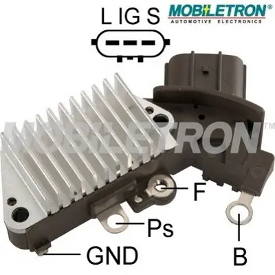 MOBILETRON VR-H2005-63A Alternator Konjektor Toyota Corolla 98 (Enjeksı 2770064130