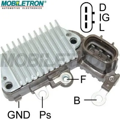 MOBILETRON VR-H2005-87 Alternator Konjektor 14.4v 57,5 Mm Forklıft/Bobcat 