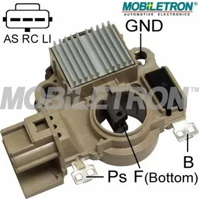 MOBILETRON VR-H2009-102 Alternator Konjektor Ford Mondeo 1.6ı 16v(93-96) A866X50372