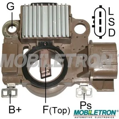 MOBILETRON VR-H2009-122 Alternator Konjektor 12v 130amp Nıssan Navara,Path A866X56672