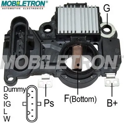 MOBILETRON VR-H2009-125B Alternator Konjektor 24v 100a Renault Dxı Volvo Fh 576