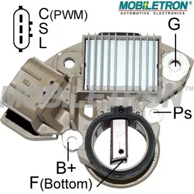 MOBILETRON VR-H2009-130 Alternator Konjektor Nıssan Navara/Pathfınder 2.5 A866X68272