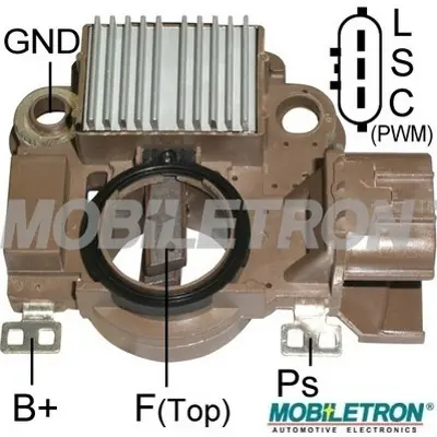 MOBILETRON VR-H2009-145 Alternator Konjektor 12v 130amp Nıssan Navara*Path A866X54472