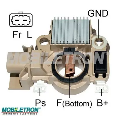 MOBILETRON VR-H2009-169 Alternator Konjektor Peugeot Partner 308/508/5008 