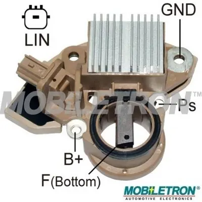 MOBILETRON VR-H2009-171 Alternator Konjektor 14.5v Honda Cıvıc 1.8 Acura L 31150R1AA01 667