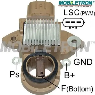 MOBILETRON VR-H2009-176 Alternator Konjektor 14,5v Nıssan Infınıtı/Skystar L200 2,5 Dıd 2006-> 654