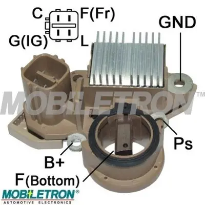 MOBILETRON VR-H2009-177 Alternator Konjektor 14.5v Suzukı Grand Vıtara V6 5689202N