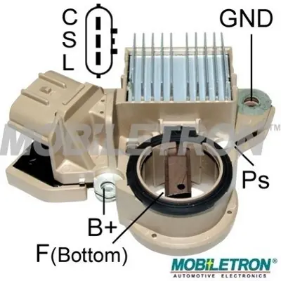 MOBILETRON VR-H2009-180 Alternator Konjektor 14.5v Subaru Legacy/Outback 3 686