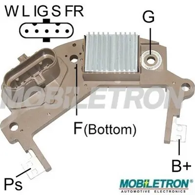 MOBILETRON VR-H2009-197B Alternator Konjektor 24v Scanıa K Serı 