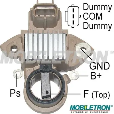 MOBILETRON VR-H2009-198 Alternator Konjektor 12v Ford Focus 2.0*Transıt*Co 695