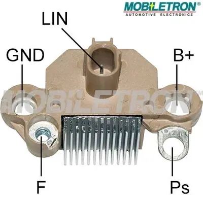 MOBILETRON VR-H2009-204 Alternator Konjektor 14.5v Honda Jazz (Lın 5 Uc) 