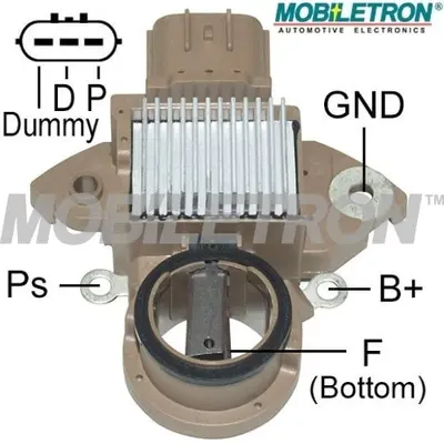 MOBILETRON VR-H2009-209 Alternator Konjektor 14.5v Mazda 3/6 Nıssan Pathfı 