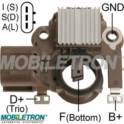 MOBILETRON VR-H2009-43 Alternator Konjektor Ford Taurus / Lıncoln A866X24272