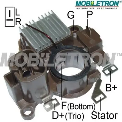 MOBILETRON VR-H2009-64 Alternator Konjektor Clark Forklıft 12v Im 293 A866X24572