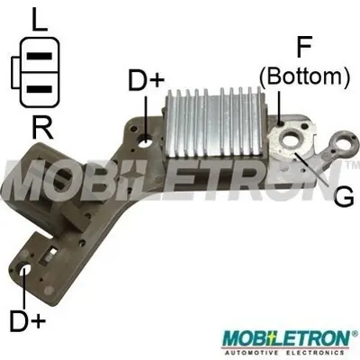 MOBILETRON VR-H2009-77B Alternator Konjektor 24v Mıtsubıshı Prestıj Safır ME701302