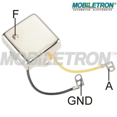 MOBILETRON VR-LC100 Alternator Konjektor 17 Acr Kablolu 12v Lucas JS485