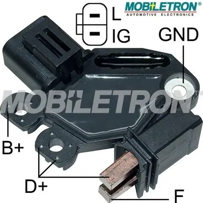 MOBILETRON VR-V5633 Alternator Konjektor 14.5v Hyundaı I10/I20 1.2 1.4 