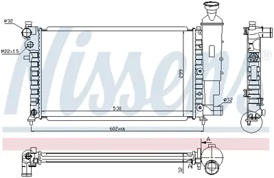 NISSENS 61347 Motor Radyatoru 1331X0