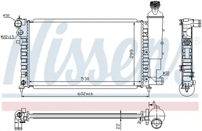 NISSENS 63745A Motor Radyatoru 1609537580