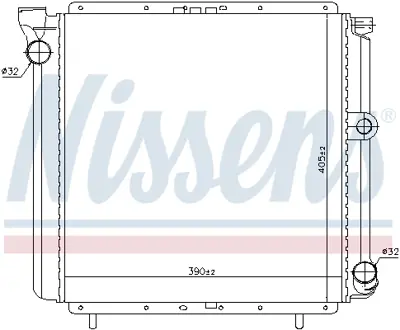 NISSENS 639711 Motor Radyatoru 7700765602