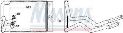 NISSENS 707070 Kalorıfer Radyatoru 971382H000