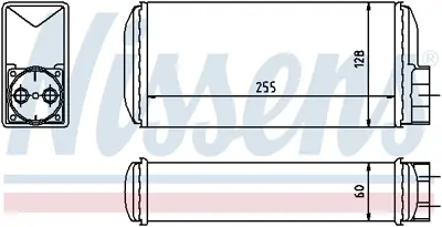 NISSENS 73650 Kalorıfer Radyatoru 97916027H