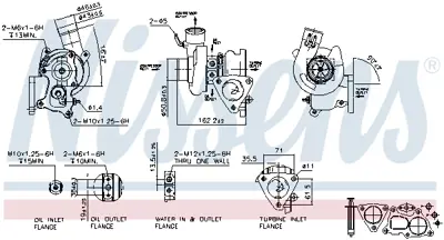 NISSENS 93065 Turbo MR224978