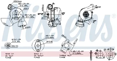 NISSENS 93149 Turbo R1630016